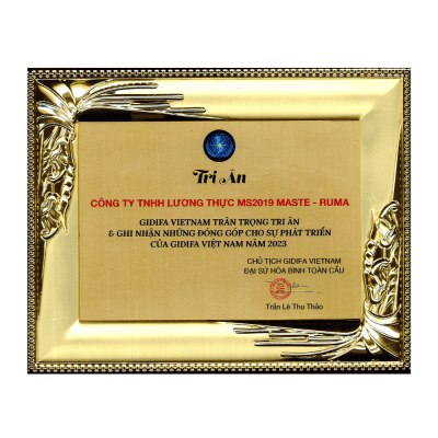 Tri ân của Gidifa - Đại sứ hòa bình toàn cầu 2023