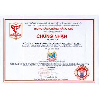 Chứng nhận sử dụng xác thực điện tử thương hiệu chính hãng độc quyền